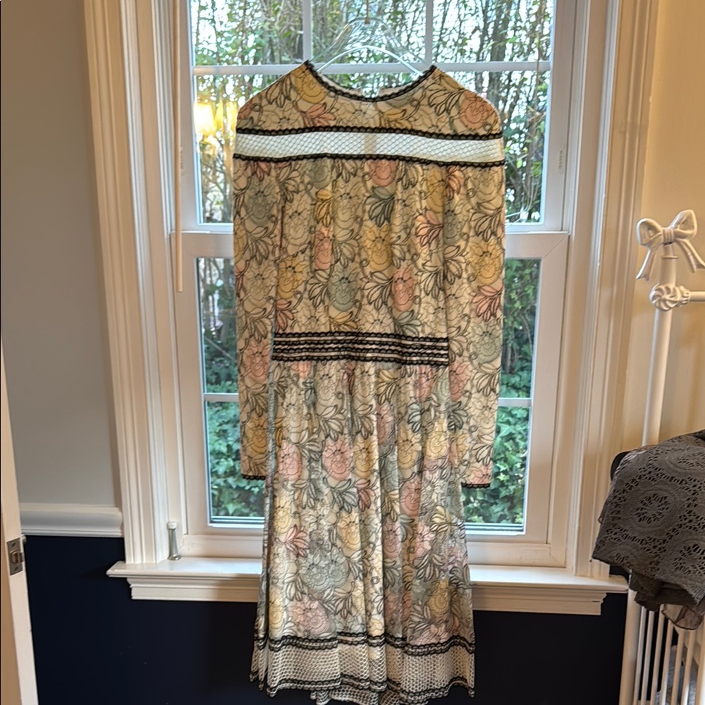 Tadashi Shoji NWOT Lace Trim Dress